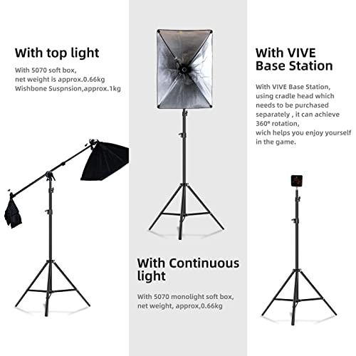 YONGNUO DJ-280-2.8m Soporte de luz para luz LED YN300 YN600L, YN900 YN1200 YNLUX100