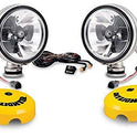 KC HiLiTES 238 Daylighter Black 100W Spot Beam Light System