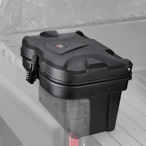 KEMIMOTO UTV - Caja de almacenamiento compatible con Polaris Ranger 500 570 900 1000/XP General 1000 4 2016 2017 2018 2019 2020 2021 2022 2023, caja de almacenamiento de carga de polietileno de baja densidad