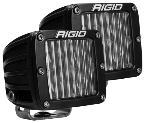 RIGID INDUSTRIES Luz antiniebla SAE serie D (par): luz antiniebla legal de calle para auto