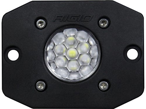 Rigid Industries 20631 - Montaje empotrado negro (luz LED difusa)