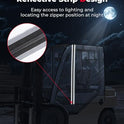 KEMIMOTO - Cubierta transparente para carretilla elevadora – PVC impermeable para protección UV, cubierta resistente con ajuste universal, 61 pulgadas/parte superior 51 pulgadas de largo x 41 pulgadas de ancho x 51 pulgadas de alto, se adapta a capacidad