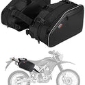 KEMIMOTO - Alforjas de motocicleta de 24 l de gran capacidad con cubiertas de lluvia para motocicleta, moto de motocross, carreras de montaña, todoterreno, accesorios de motocicletas