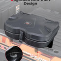 KEMIMOTO 2023 - Caja de almacenamiento para cama compatible con Polaris Ranger 1000 XP 900 800 700 570 500, Polaris General 1000 Caja de carga dura de 21 litros, accesorios para cama