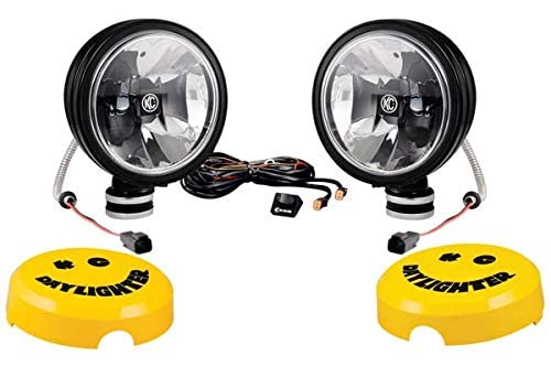 KC HiLiTES 238 Daylighter Black 100W Spot Beam Light System