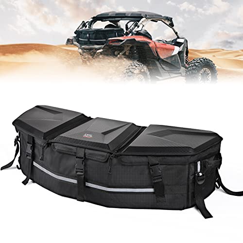 KEMIMOTO X3 Bolsa de almacenamiento de carga mejorada UTV ATV caja de cama estante trasero bolsa enfriadora de maletero Can am Maverick X3 Commander Outlander (excepto 6 x 6) Renegade OEM #715002923