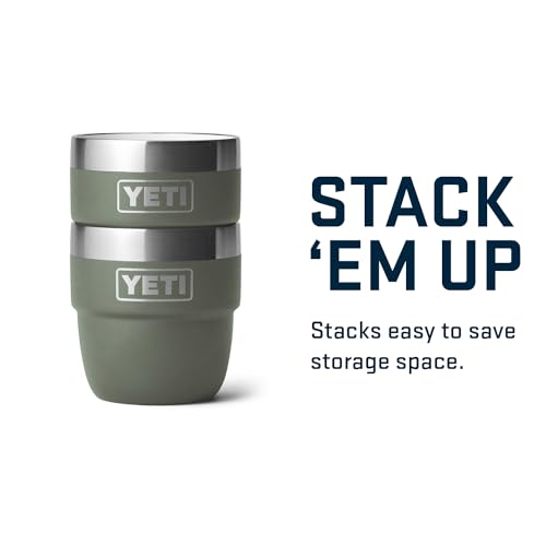 YETI - Taza de café espresso (2 unidades, 4 onzas)