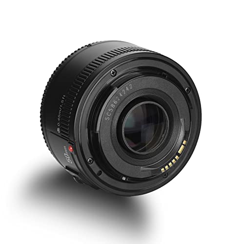 YONGNUO YN50mm F1.8 Lente de gran apertura de enfoque automático compatible con cámara Canon EF Mount EOS