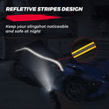 kemimoto - Funda compatible con Polaris Slingshot Vanderhall Carmel, cubierta de parabrisas impermeable, resistente al viento, para todo tipo de clima, con tiras reflectantes