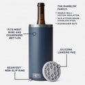 YETI Rambler - Enfriador de vino, se adapta a la mayoría de botellas de vino