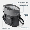 YETI - Hopper M Series - Hieleras suaves portátiles con acceso MagShield