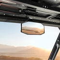 KEMIMOTO Espejo retrovisor ajustable sin herramientas, compatible con Polaris Ranger 1000 XP 900 500 570 / Crew Espejo retrovisor con visión amplia, repuesto para espejo retrovisor convexo # 2879969