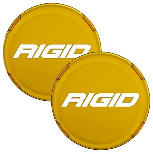 RIGID INDUSTRIES - Cubierta de luz para luces LED de la serie 360 de 4 pulgadas, ámbar | Par