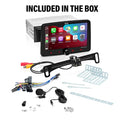 Boss Audio Systems Sistema estéreo para automóvil BVCP9700A-CFL: Apple CarPlay, Android Auto, DIN único con Pantalla táctil de 7 Pulgadas, Audio Bluetooth y Unidad de Llamadas, Receptor Radio