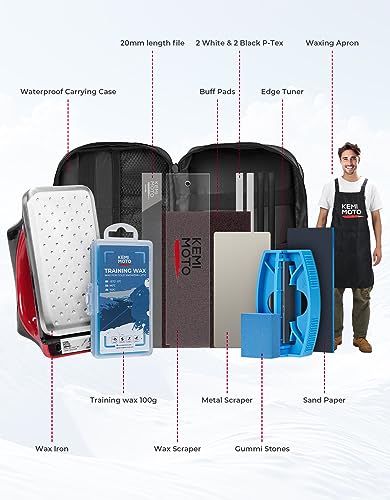 KEMIMOTO - Kit de afinación para esquí y snowboard