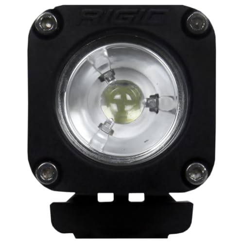 RIGID INDUSTRIES - Montaje en superficie de inundación negra (LED de encendido): accesorios de montaje para uso fuera de carretera
