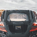 Kemimoto PRO XP - Parabrisas trasero UTV suave para ventana trasera compatible con RZR PRO XP /Turbo R 2020-2023 - Tapón de polvo, a prueba de polvo, accesorios de panel a prueba de lluvia