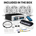 Boss Receptor de Audio/Paquete de Altavoz, Bluetooth