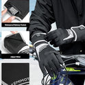 KEMIMOTO - Guantes calefaccionados para motocicleta, guantes calefactados para hombres y mujeres, guantes de trabajo con calefacción fina, visualización táctil con batería recargable que duran hasta 7 horas para esquí, ciclismo, golf, caza, senderismo, co