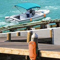 KEMIMOTO Guardabarros de Barco para acoplar Guardabarros de Barco mejorados, Apto para Barco bajo y Barco Jon, etc