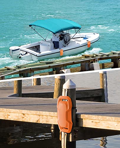 KEMIMOTO Guardabarros de Barco para acoplar Guardabarros de Barco mejorados, Apto para Barco bajo y Barco Jon, etc