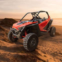 Kemimoto - Espejo retrovisor de 15 pulgadas UTV Race Convex Center Mirror con abrazaderas de 3/4 1.75 pulgadas o 2 pulgadas compatibles con Polaris RZR PRO XP R, Pioneer, CFMOTO ZFORCE, Can Am Commander Maverick, Talon 1000R 1000X