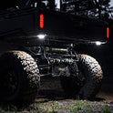 KC HiLiTES Cyclone V2 LED - Luz única, lente transparente, haz de inundación de 5 W