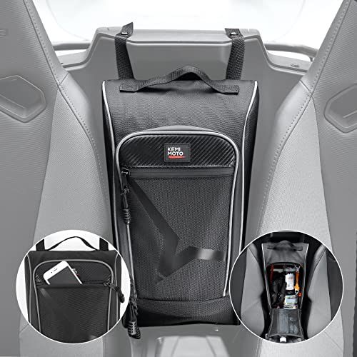 KEMIMOTO Bolsa de almacenamiento 1680D UTV Cab Pack Bolsa de asiento central con cremalleras de PVC resistente al desgaste, compatible con CFMOTO ZForce 950 HO SPORT/HO EX / 2020-2022 ZForce 950 SPORT 2022