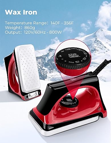 KEMIMOTO - Kit de afinación para esquí y snowboard