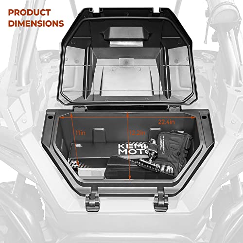 kemimoto PRO XP Caja de carga trasera de almacenamiento compatible con Polaris RZR PRO XP / 4 2021 2020