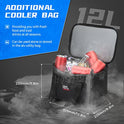 Kemimoto - Bolsa de engranajes para ATV (4 unidades, para los bastidores delanteros o traseros, color negro)