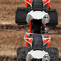 KEMIMOTO - Alforjas de motocicleta de 24 l de gran capacidad con cubiertas de lluvia para motocicleta, moto de motocross, carreras de montaña, todoterreno, accesorios de motocicletas
