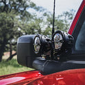 Rigid Industries 46722 A Luz de pilar - Kit para Ford Bronco