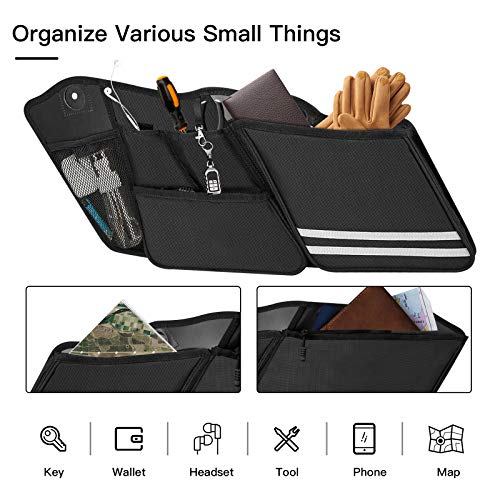 SUNPIE - Organizadores de alforjas de motocicleta compatibles con Street Glide Road King Road Glide Electra Glide 2023, 2022, 2021, 2020, 2019, 2018, 2017, 2016, 2015, 2014, 2 unidades