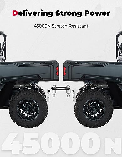 Kemimoto - Correa de transmisión SxS compatible con Can-Am Defender (Max) HD8 HD10 Maverick Sport (Max) 1000 1000R Maverick Trail 800 1000 800R 1000R, potente suave sin deslizamiento, reemplazo OEM 422280656 42280654