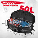 KEMIMOTO X3 Bolsa de almacenamiento de carga mejorada UTV ATV caja de cama estante trasero bolsa enfriadora de maletero Can am Maverick X3 Commander Outlander (excepto 6 x 6) Renegade OEM #715002923