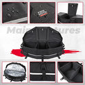 KEMIMOTO X3 Bolsa de almacenamiento de carga mejorada UTV ATV caja de cama estante trasero bolsa enfriadora de maletero Can am Maverick X3 Commander Outlander (excepto 6 x 6) Renegade OEM #715002923