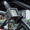 Kemimoto - Soporte de luz ajustable para bandera de UTV de 1.75 a 2 pulgadas compatible con Polaris RZR compatible con Can Am Commander compatible con Talon 1000