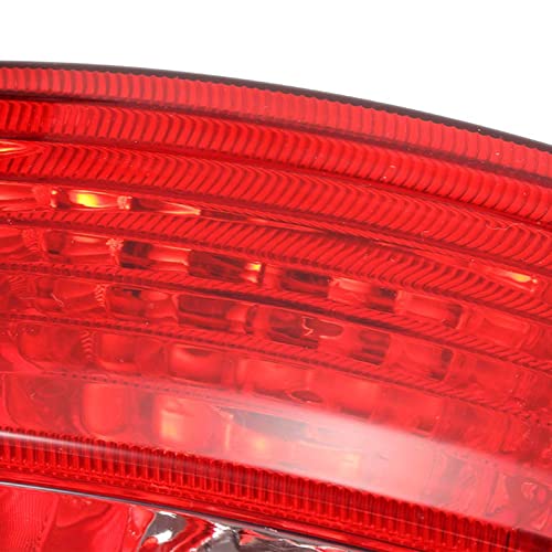 kemimoto Lente de luz trasera compatible con 2002+ Grizzly, Big Bear, Bruin, Kodiak, Wolverine cubierta de luz trasera de repuesto # 5KM-8472C-10-00 5KM-84710-01-00