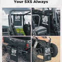 KEMIMOTO UTV Bolsa de basura universal de malla compatible con Polaris RZR Can-Am CFmoto Pioneer Teryx Mule Yamaha Arctic Cat carrito de golf todoterreno