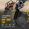 KEMIMOTO Kit de intermitentes UTV, intermitente universal con interruptor de giro de columna y bocina 105D con botón, kit de intermitentes LED ámbar amplio compatible con Polaris, Pioneer, Talon,