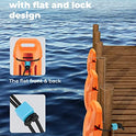 KEMIMOTO Guardabarros de Barco para acoplar Guardabarros de Barco mejorados, Apto para Barco bajo y Barco Jon, etc
