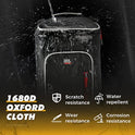 kemimoto Bolsa de almacenamiento compatible con RZR, bolsa de carga para consola de hombro con dos mochilas de hidratación compatibles con Polaris RZR PRO XP/4, Can-Am Maverick
