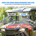 kemimoto Parabrisas delantero compatible con Pioneer 700