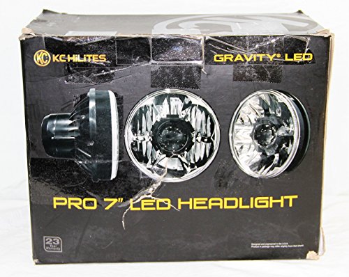 KC HiLiTES - Faros frontales 42341 Gravity LED Pro 7" DOT (par)