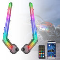 kemimoto Luces de colmillo X3 RGB, X3 montaje de luz frontal distintiva, X3 DRL iluminación compatible con Can Am Maverick X3 XDS XRS Max Turbo R 2017 2018 2019 2020 2021 2022 2023