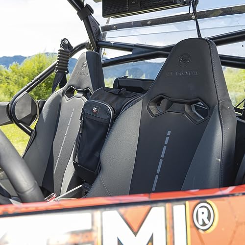 KEMIMOTO Bolsa de almacenamiento 1680D UTV Cab Pack Bolsa de asiento central con cremalleras de PVC resistente al desgaste, compatible con CFMOTO ZForce 950 HO SPORT/HO EX / 2020-2022 ZForce 950 SPORT 2022
