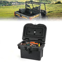 KEMIMOTO 2023 - Caja de almacenamiento para cama compatible con Polaris Ranger 1000 XP 900 800 700 570 500, Polaris General 1000 Caja de carga dura de 21 litros, accesorios para cama
