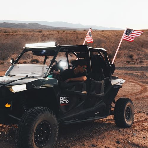 UTV - Luces LED en espiral Bluetooth con mando a distancia