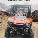 KEMIMOTO Fundas de asiento de camuflaje compatibles con Pioneer 700 700-4